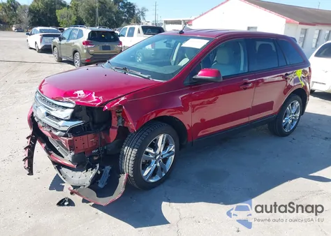 2014 Ford Edge Sel из США, поврежденный, VIN 2FMDK3JC8EBA29138